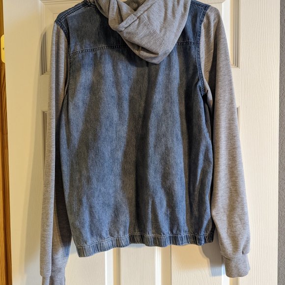 Volcom soft denim jean and fleece jacket sz m - Picture 3 of 3